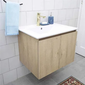 Mueble Lavamanos Ermes Nogal 61 Beige